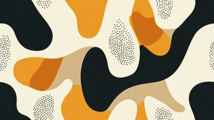 Fototapeta premium Abstract Minimalist Seamless Textile Fabric Swatch Design Template for Wrapping Paper