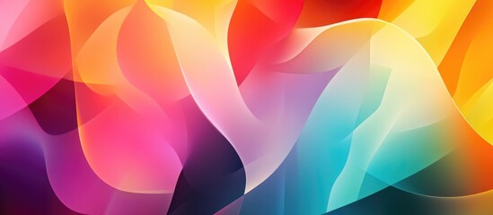 Abstract background with a blend of colors and shapes creating a dynamic and visually appealing design for various creative projects