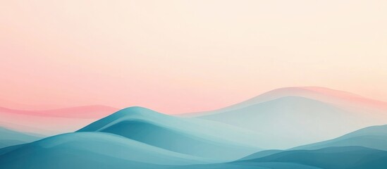 Minimalist background with soft color gradient ideal for presentations or as a backdrop for creative projects