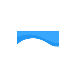 blue wave upper border