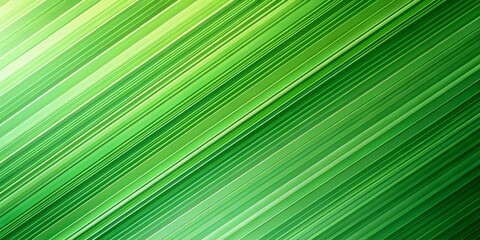 Obraz premium A harmonious marriage of muted and bright green tones, this digital gradient background features subtle diagonal