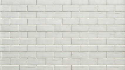 Fototapeta premium White Brick Wall Texture.