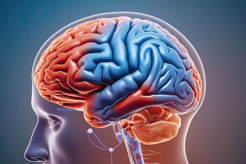 Obraz premium Comprehensive Guide to Brain Anatomy and Central Nervous System Functions in Health Research