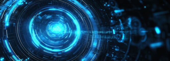 Obraz premium Abstract Digital Technology Background