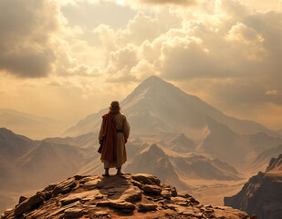 Moses at Mount Sinai