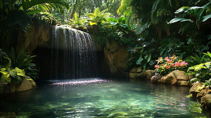 waterfall in the forest