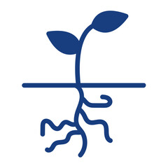 Grass Roots icon vector image. Can be used for Politics.