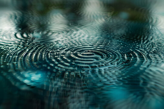 Close-up of fingerprint texture, forensic details in golden light, biometric pattern, intricate fingerprint lines, high-resolution macro photography, identity verification, security analysis image.

