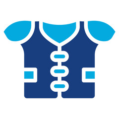 Shoulder Pad icon vector image. Can be used for Sport Equipment.