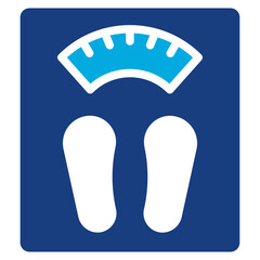 Obraz premium Weight Scales icon vector image. Can be used for Sport Equipment.