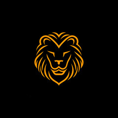 Line Art Lion Logo Design: Perfect for Branding and Identity
