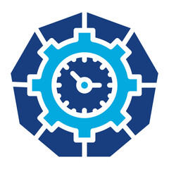 Capacity Planning icon vector image. Can be used for Operations Management.