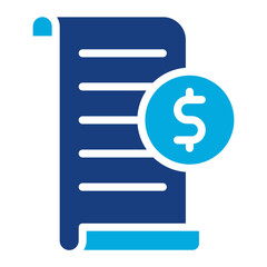 Payment Invoice icon vector image. Can be used for Freelancer.