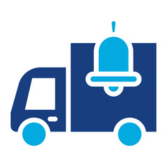 Shipment Notification icon vector image. Can be used for Order Fulfilment.