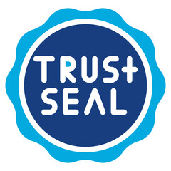 Trust Seal icon vector image. Can be used for Safe Payment.