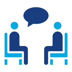 Therapy Sessions icon vector image. Can be used for Elderly Care.