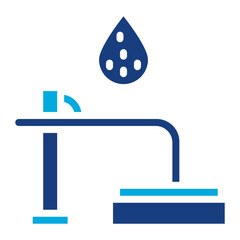 Sludge Removal icon vector image. Can be used for Water Treatment.