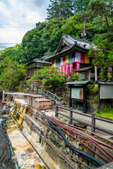 Yunomine onsen Yuzutsu, onsen village in Wakayama, Japan