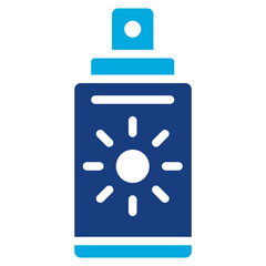 Spray icon vector image. Can be used for Sun Protection.