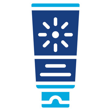 recommend clip art: Sunscreen icon vector image. Can be used for Sun Protection.