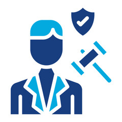 Authority figure icon vector image. Can be used for Thought Leadership.