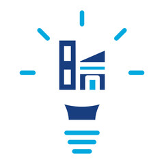 Industry insight icon vector image. Can be used for Thought Leadership.