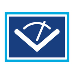 Fototapeta premium Angular Position Sensor icon vector image. Can be used for Sensors.