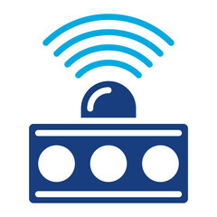 Color Sensor icon vector image. Can be used for Sensors.