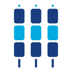 Satay icon vector image. Can be used for Eid al Adha.