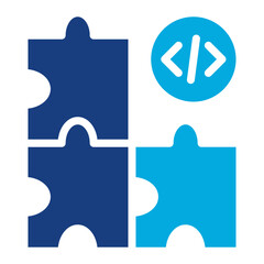 Integration Testing icon vector image. Can be used for Software Testing.