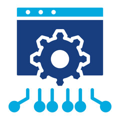 Load Testing icon vector image. Can be used for Software Testing.