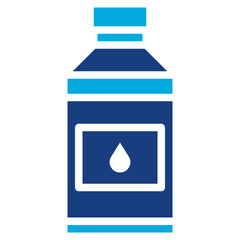 Water Bottle icon vector image. Can be used for Track and Field.