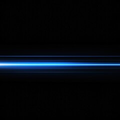 Abstract blue light streaks