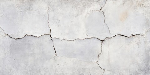 Obraz premium Cracked concrete wall texture with a weathered, rustic appearance. Ideal for backgrounds, designs, and industrial projects.