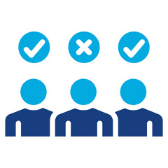 Discrimination icon vector image. Can be used for Bullying in Society.