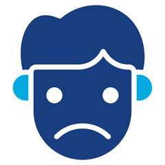 Rejected icon vector image. Can be used for Human Emotions.