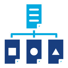 Obraz premium Classification icon vector image. Can be used for Data Science.