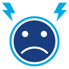 Tension icon vector image. Can be used for Burnout.