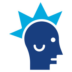 Punk icon vector image. Can be used for Urban Tribes.