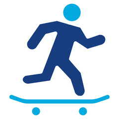 Skater icon vector image. Can be used for Urban Tribes.