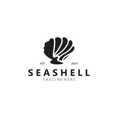 Seashell Logo. Ocean Animals premium quality graphic outline symbols collection