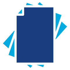 Cardstock icon vector image. Can be used for Crafting.