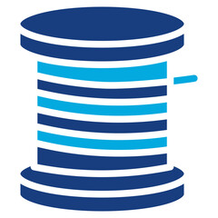 Thread icon vector image. Can be used for Crafting.