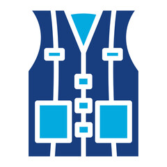 Life Jacket icon vector image. Can be used for Rescue And Response.