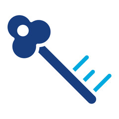 Key icon vector image. Can be used for Information Security.