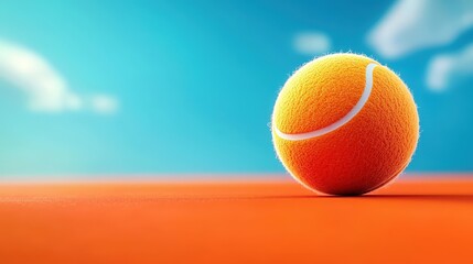 Corporate sponsorship banners at a professional tennis match