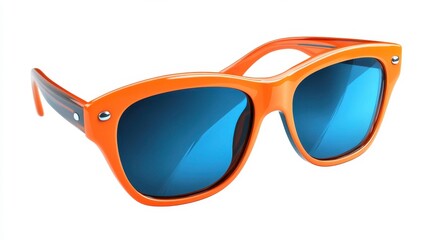 Sunglasses clipart, element, 3D illustration, realistic, isolated on white background