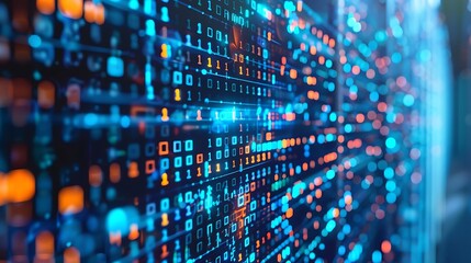 Obraz premium Data Background, Data, Technology, High Data Transfer Speed, Speed Transfer Concept, Business Data