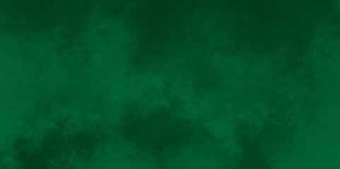 Fototapeta premium Green abstract grunge texture panoramic background Green background with vignette .Empty old dark green cement wall texture backgrounds, banner cover design.