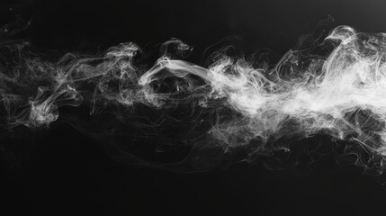 Abstract smoke swirls